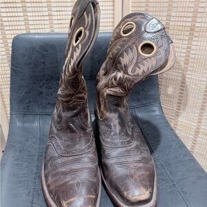 Ariat Brown Western Cowboy Boots